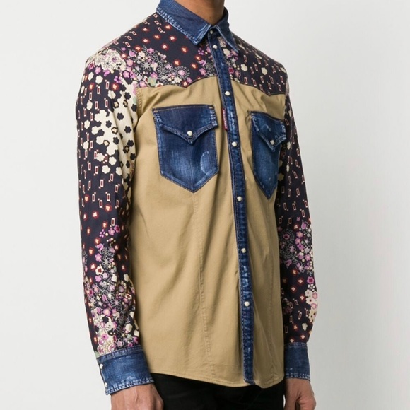 DSQUARED2 Western Shirt - Picture 1 of 5